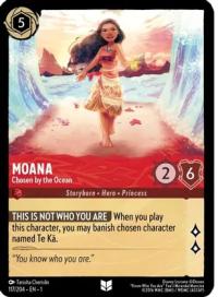 Moana - Chosen by the Ocean - Foil