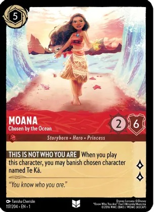 Moana - Chosen by the Ocean