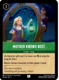 lorcana the first chapter mother knows best foil
