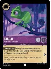 lorcana the first chapter pascal rapunzel s companion foil