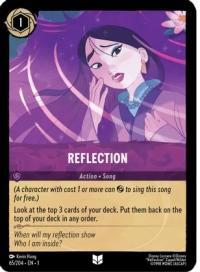 lorcana the first chapter reflection foil