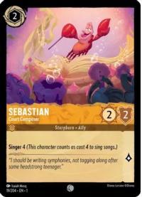 lorcana the first chapter sebastian court composer foil