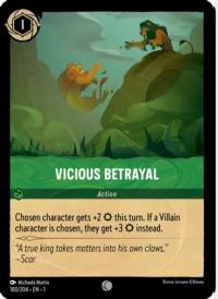 Vicious Betrayal - Foil