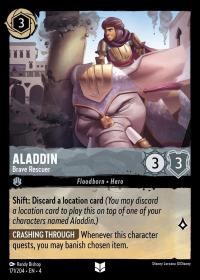lorcana ursula s return aladdin brave rescuer
