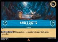 lorcana ursula s return ariel s grotto a secret place foil