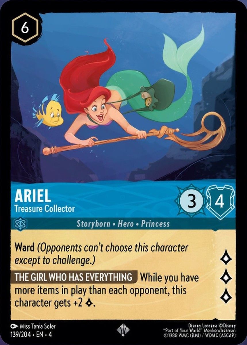 Ariel - Treasure Collector - Foil