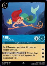 lorcana ursula s return ariel treasure collector foil