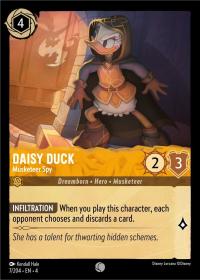 lorcana ursula s return daisy duck musketeer spy