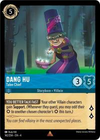 lorcana ursula s return dang hu talon chief foil