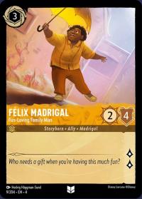 lorcana ursula s return felix madrigal fun loving family man