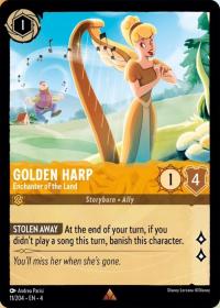 lorcana ursula s return golden harp enchanter of the land