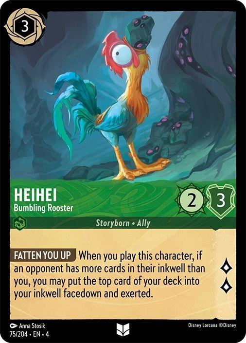Heihei - Bumbling Rooster - Foil