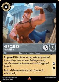 lorcana ursula s return hercules beloved hero foil