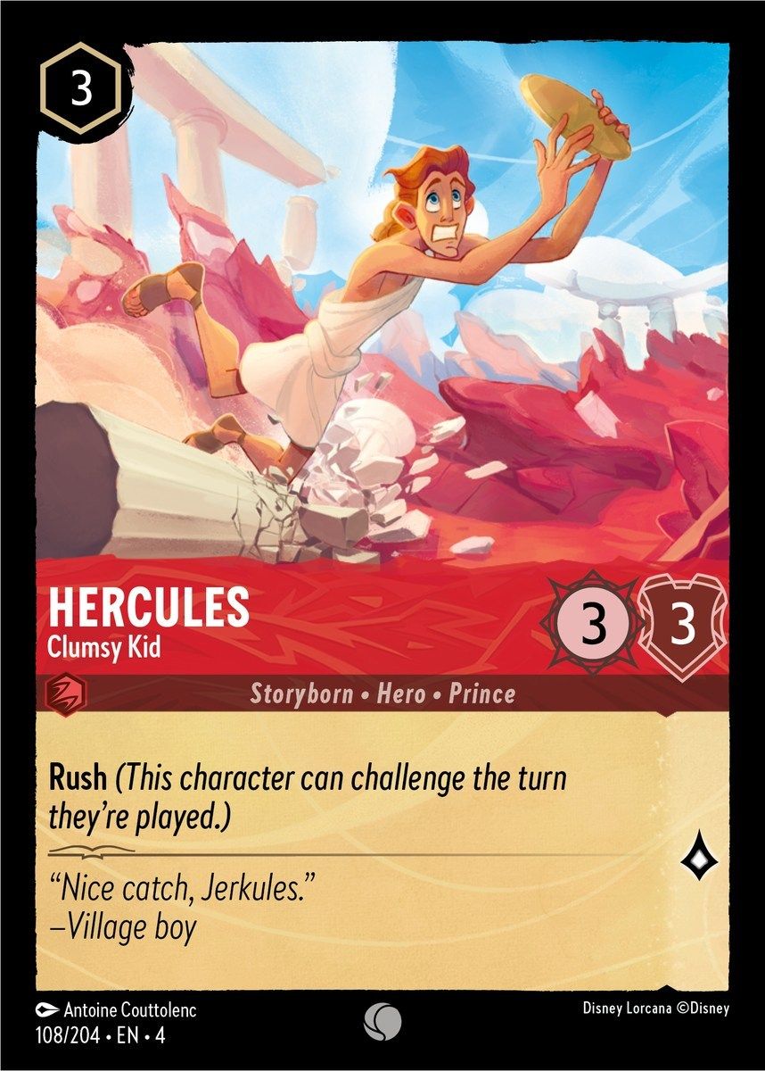 Hercules - Clumsy Kid - Foil