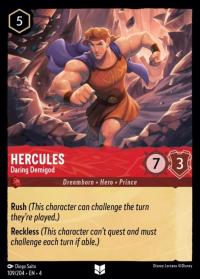 lorcana ursula s return hercules daring demigod