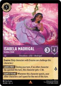 lorcana ursula s return isabela madrigal golden child