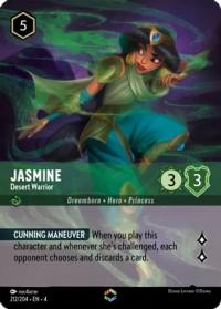 lorcana ursula s return jasmine desert warrior alternate art