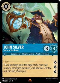 lorcana ursula s return john silver terror of the realm foil