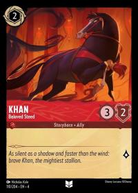 lorcana ursula s return khan beloved steed