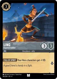 lorcana ursula s return ling imperial soldier