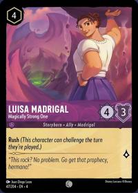 lorcana ursula s return luisa madrigal magically strong one