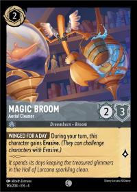 lorcana ursula s return magic broom aerial cleaner