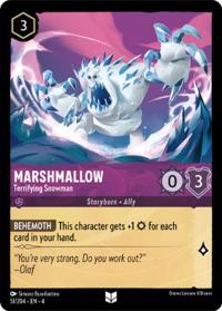 lorcana ursula s return marshmallow terrifying snowman