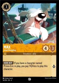 lorcana ursula s return max loyal sheepdog