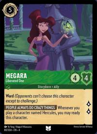 lorcana ursula s return megara liberated one foil