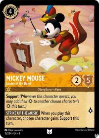 lorcana ursula s return mickey mouse leader of the band