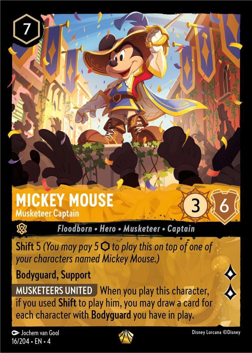 Mickey Mouse - Musketeer Captain - Foil