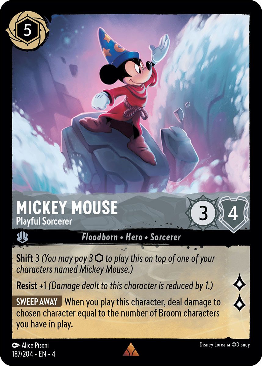 Mickey Mouse - Playful Sorcerer