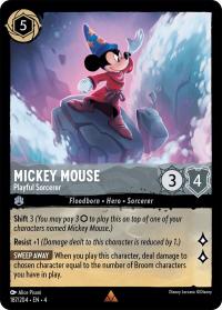 lorcana ursula s return mickey mouse playful sorcerer