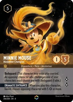 Minnie Mouse - Musketeer Champion (Alternate Art)