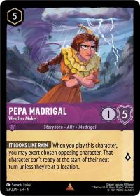 lorcana ursula s return pepa madrigal weather maker