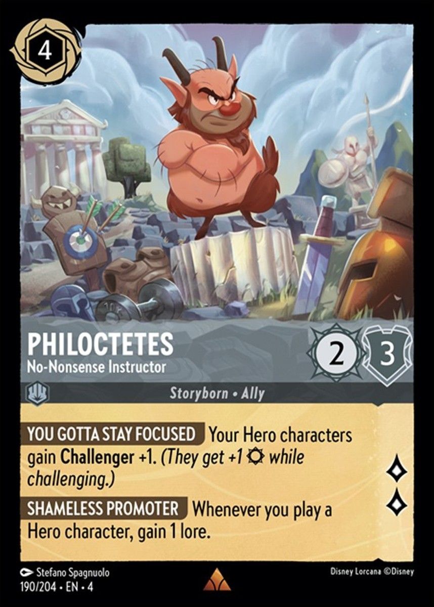 Philoctetes - No-Nonsense Instructor - Foil