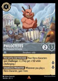 lorcana ursula s return philoctetes no nonsense instructor