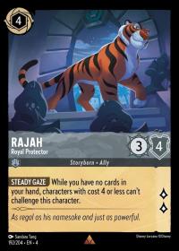 lorcana ursula s return rajah royal protector foil