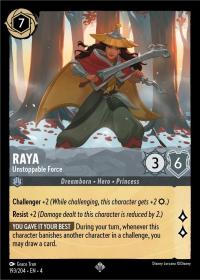 lorcana ursula s return raya unstoppable force foil
