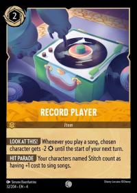 lorcana ursula s return record player