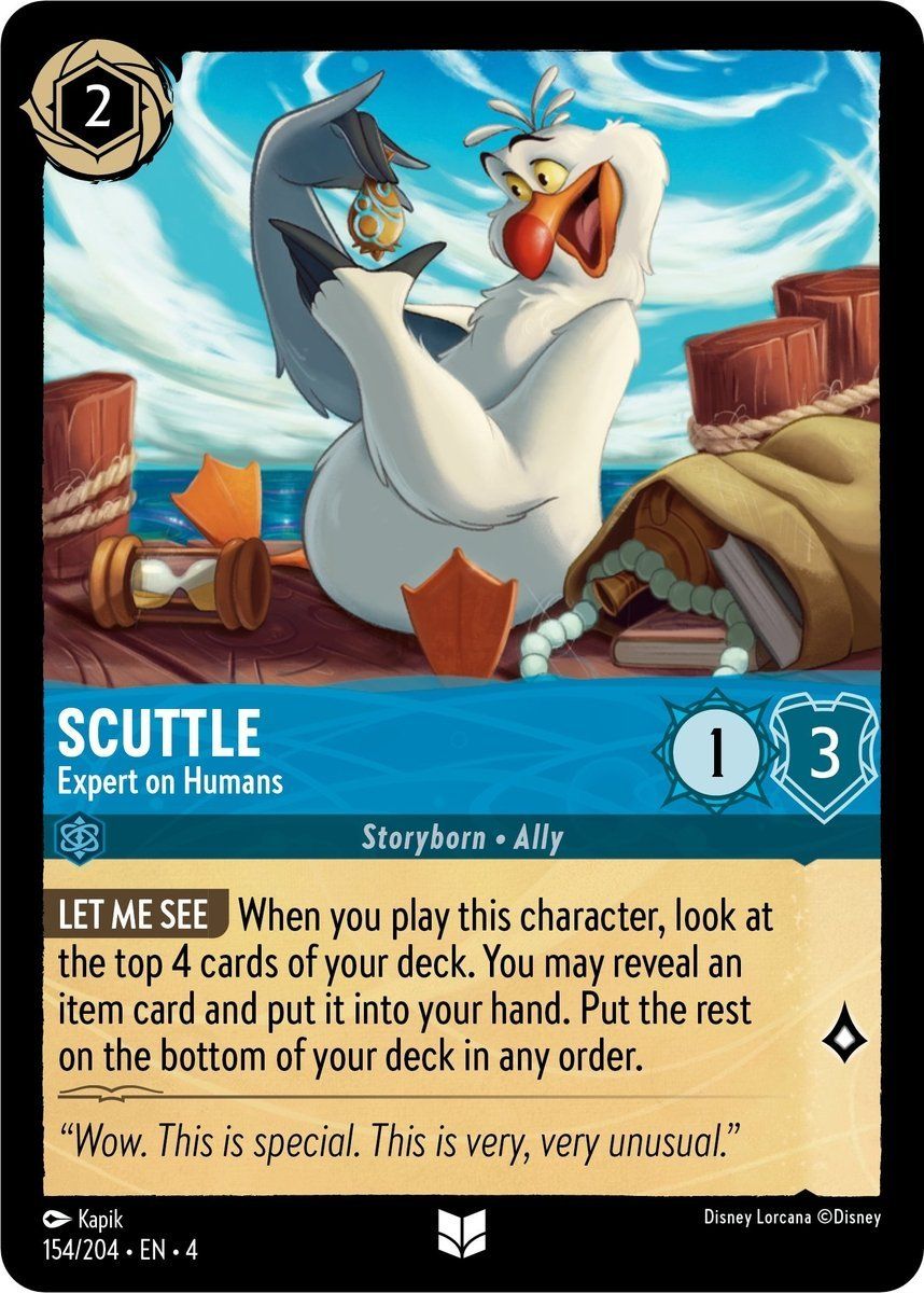 Scuttle - Expert on Humans - Foil