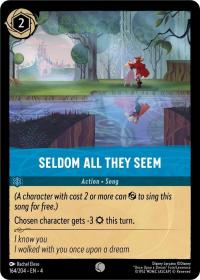lorcana ursula s return seldom all they seem foil