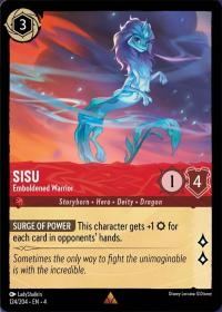 lorcana ursula s return sisu emboldened warrior foil