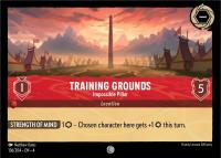lorcana ursula s return training grounds impossible pillar foil