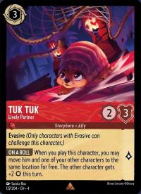 lorcana ursula s return tuk tuk lively partner foil