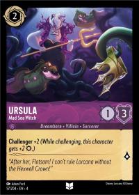 lorcana ursula s return ursula mad sea witch