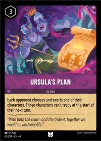lorcana ursula s return ursula s plan foil