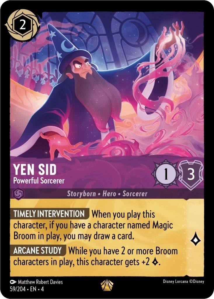Yen Sid - Powerful Sorcerer - Foil