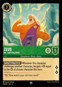 lorcana ursula s return zeus mr lightning bolts