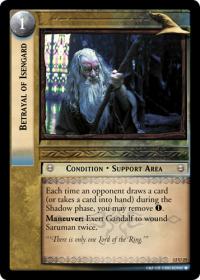 lotr tcg black rider betrayal of isengard